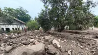 Permukiman Warga Luluhlantak Digilas Banjir Lahar Hujan Gunung Lewotobi, Terdengar Gemuruh Besar