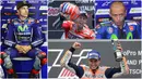 Berikut ini foto-foto dari delapan besar pemimpin klasemen MotoGP. Marc Marquez teratas dan menjadi juara paruh musim MotoGP. (Foto-foto Kolase dari AP dan EPA)