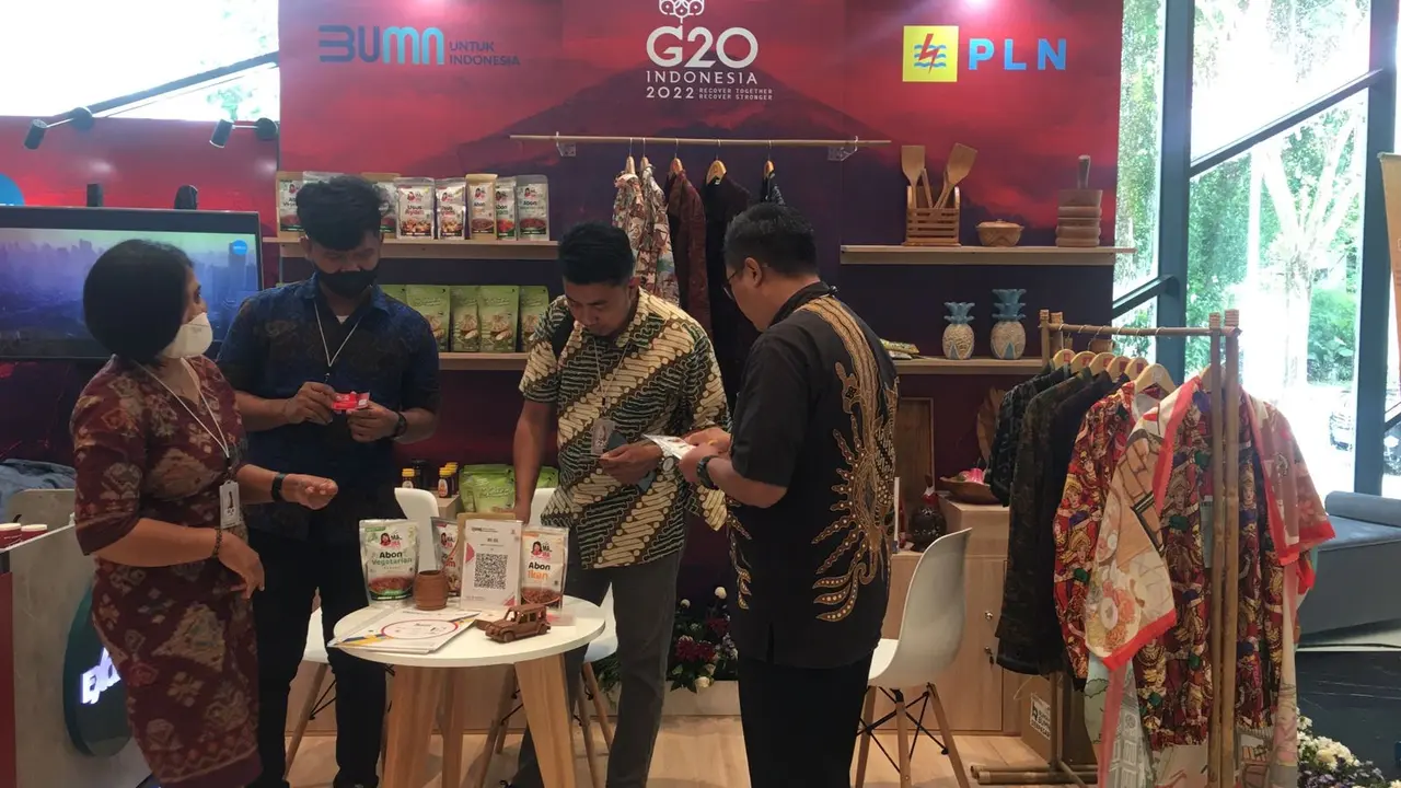 6 UMKM Bali Binaan PLN Mejeng di 4th Sherpa Meeting G20