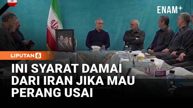 Presiden Iran Masoud Pezeshkian menegaskan bahwa keputusan terkait akhir perang akan diambil berdasarkan kepentingan nasional, termasuk menjaga keamanan dan martabat negara. Pernyataan ini muncul di tengah dorongan gencatan senjata dari Amerika Serik...