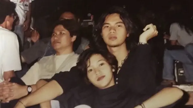 Potret Ahmad Dhani dan Maia Estianty (Sumber: Tiktok/@dm013023)