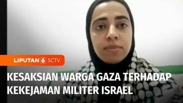 VIDEO: Viral, Kesaksian Warga Gaza yang Menjadi Korban Serangan Israel di Palestina