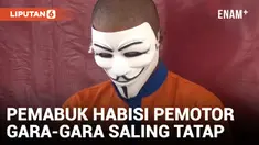 Kacau! 3 Pemabuk di Malang Habisi Pemotor Hanya karena Saling Tatap