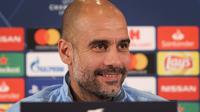 Manajer Manchester City, Pep Guardiola. (AFP/Daniel Roland)