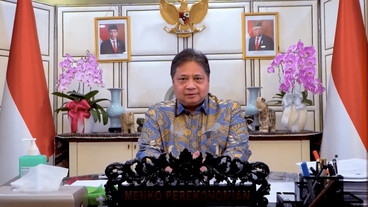 Menteri Koordinator Bidang Perekonomian Airlangga Hartarto