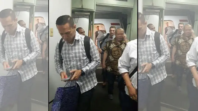 La Nyalla Tiba di Bandara Soekarno-Hatta