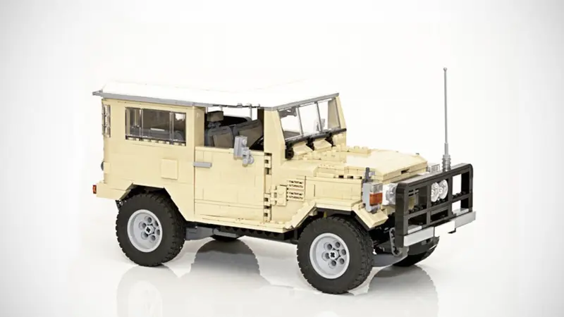 Desain Lego Toyota Hardtop