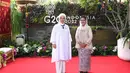 <p>Negara Turki ikut menghadiri KTT G20 di Bali, Emine Erdogan berpose bersama Iriana Jokowi. [Foto: Biro Pers Istana Negara]</p>