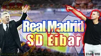 Prakiraan Susunan Pemain Madrid vs Eibar