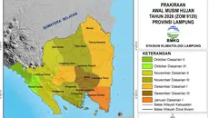 Cuaca Panas Lampung Nyaris 38 Derajat Celsius
