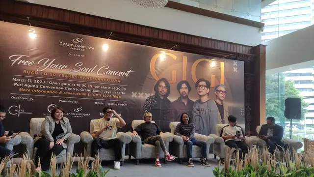 Band GIGI (Foto: Meiristica Nurul)