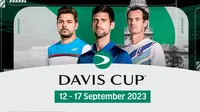 Jadwal Live Streaming Davis Cup 2023 di Vidio Pekan Ini, 12 - 17 September 2023. (Sumber: dok. vidio.com)