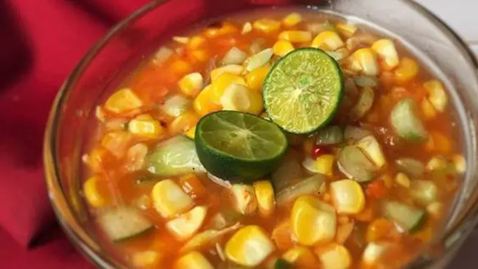 Asinan jagung bakar./Copyright cookpad.com/opi bun