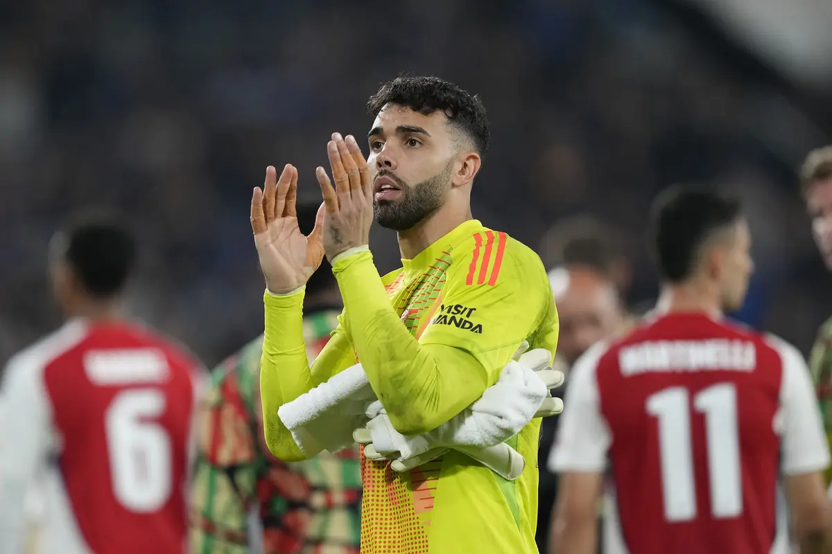 Foto: David Raya Jadi Juru Selamat Arsenal yang Tampil Mengecewakan di Liga Europa