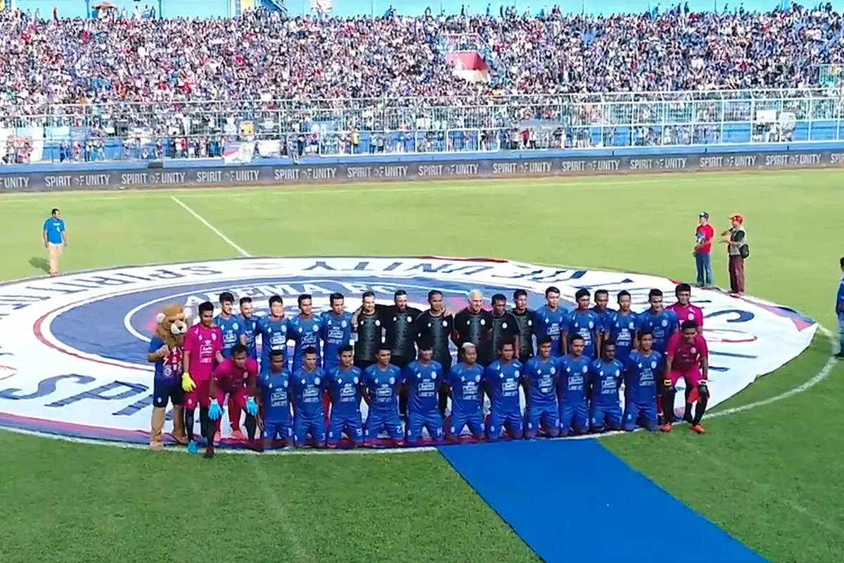 Lihat Cuplikan Launching Team & Jersey Arema FC 2020. sumberfoto: Vidio