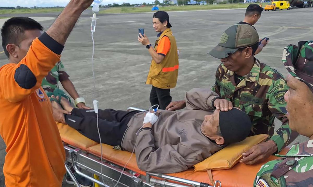 FOTO: Evakuasi Udara Selamatkan Warga Bener Meriah
