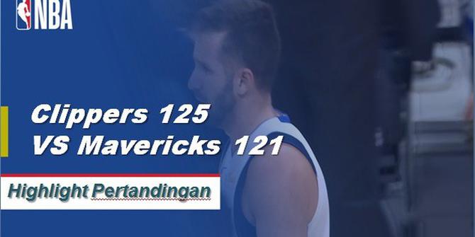 Cuplikan Hasil Pertandingan NBA : Clippers 125 vs Mavericks 121