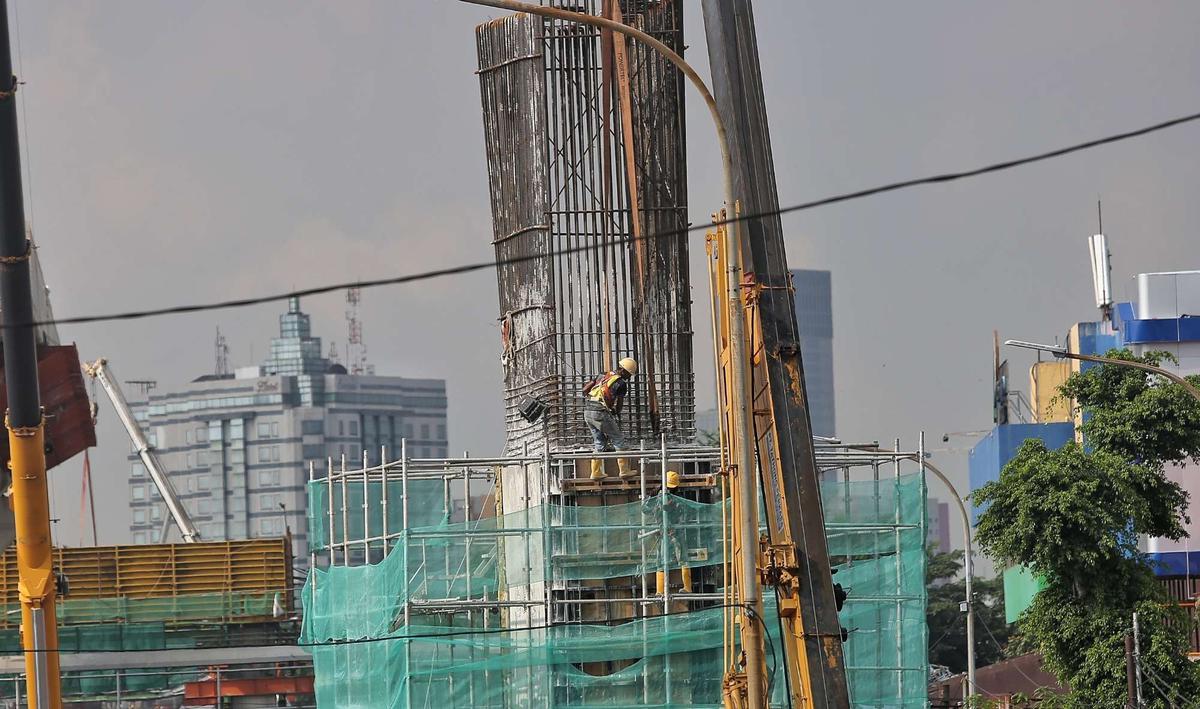 Proyek LRT Jakarta Fase 1B Velodrome&ndash;Manggarai