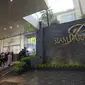 Lokasi penembakan di Siam Paragon Mall, Bangkok, Thailand. (AP/Sakchai Lalit)
