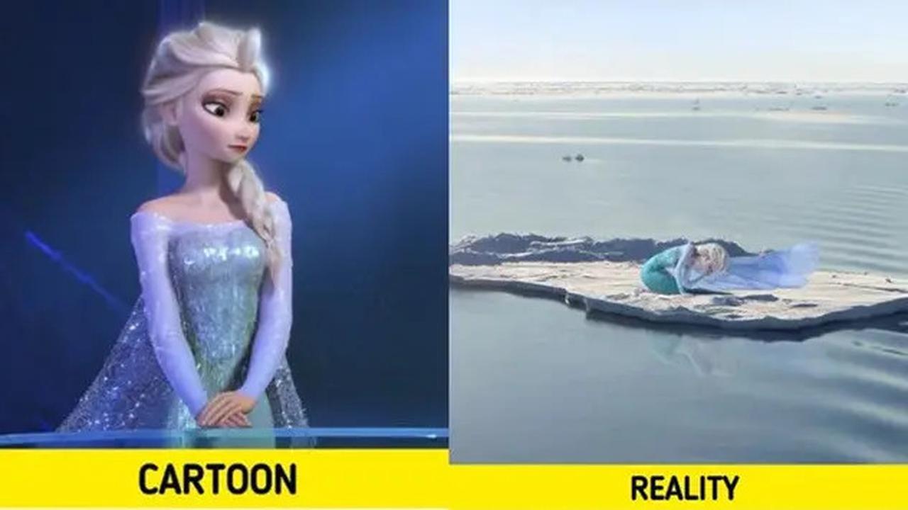 6 Potret Karakter Disney Jika Masuk ke Dunia Nyata Penuh Polusi, Bakal Ikut Pusing