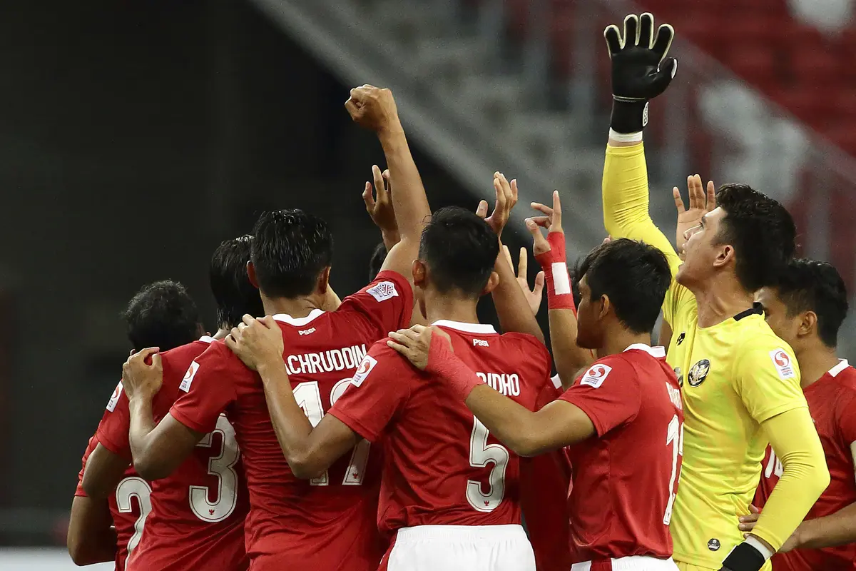 Foto: Meski Ditekuk Thailand di Leg Pertama Final Piala AFF 2020, Timnas Indonesia Mendominasi Nominasi Pemain Muda Terbaik dengan 3 Wakil