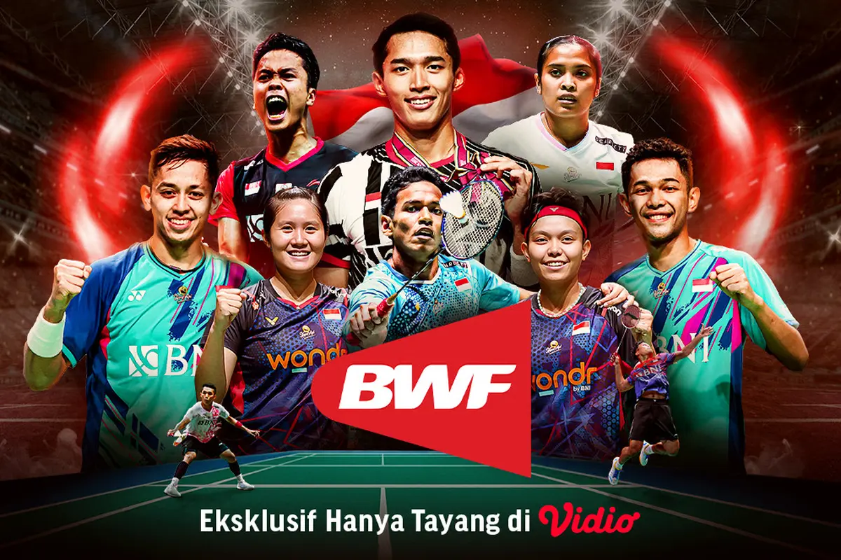Saksikan jadwal Rangkaian BWF World Tour 2025 Eksklusif hanya di Vidio!