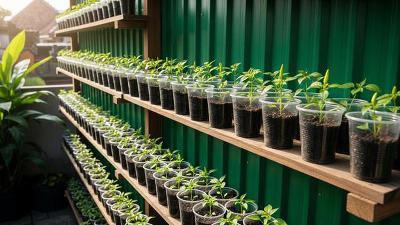 9 Inspirasi Kebun Cabai Rawit dari Wadah Bekas Dapur, Hemat dan Ramah Lingkungan