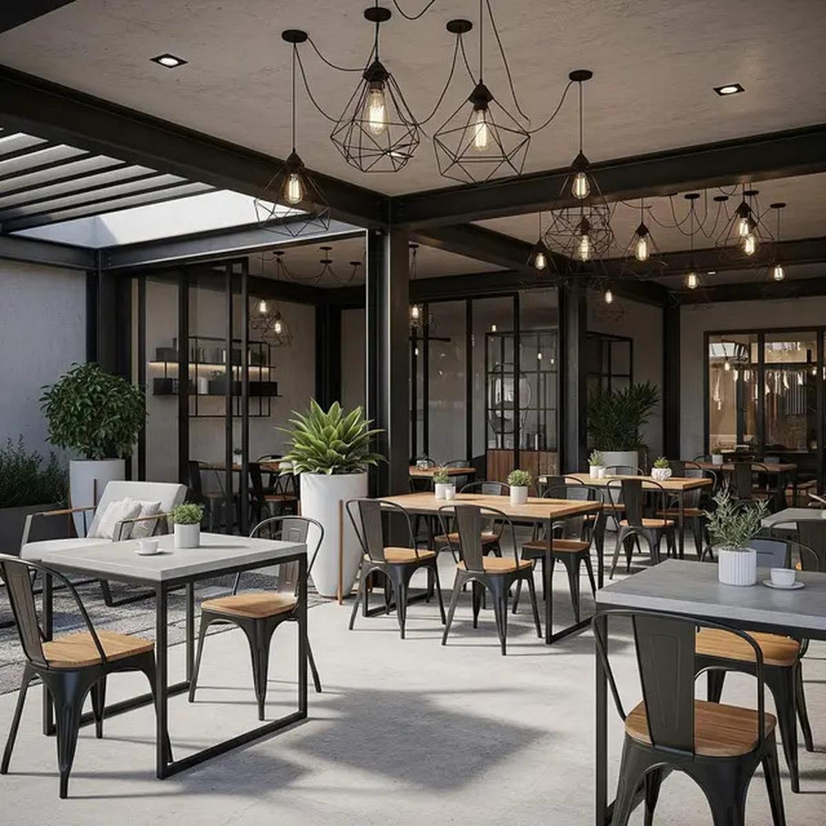 10 Model Teras Rumah Modern Cocok untuk Warung Kopi Kekinian di 2025, Estetik dan Hemat Biaya