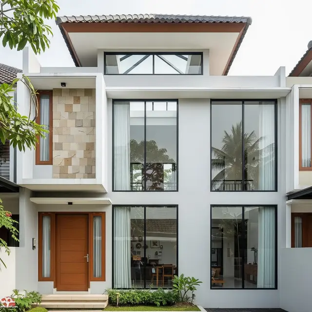 9 Model Rumah 1 Lantai dengan Plafon Tinggi Biar Adem, Sejuk di Iklim Tropis