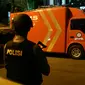 Polisi menduga Kantor Partai Aceh yang dilempar granat  oleh orang tak dikenal malam tadi, menggunakan jenis granat manggis. 