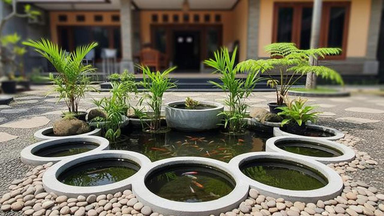 7 Model Kolam Ikan Dangkal yang Aman untuk Anak-anak dan Tetap Estetik