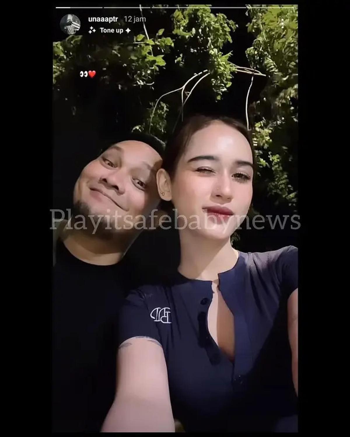 7 Potret Luna Alhamdy Dikabarkan Dekat Virgoun, Pamer Foto Bareng