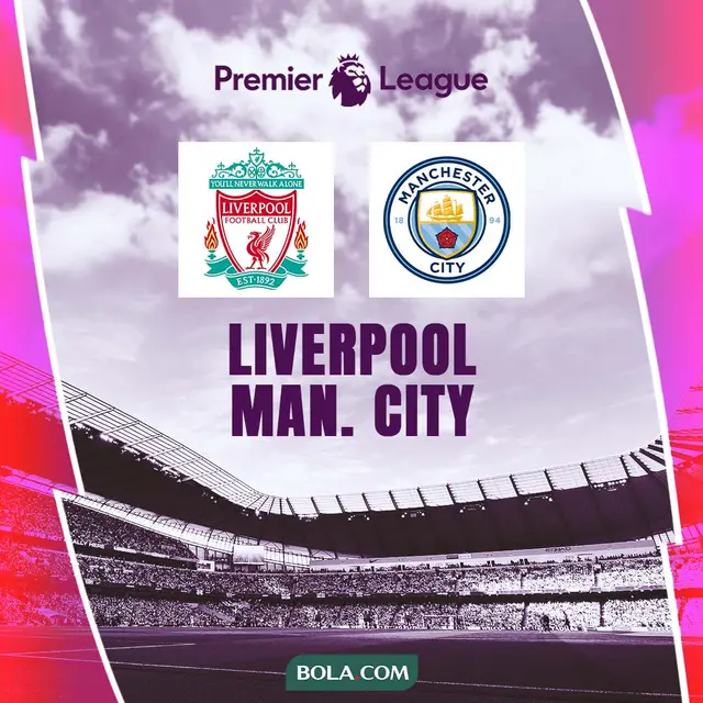 Liga Inggris - Liverpool Vs Manchester City
