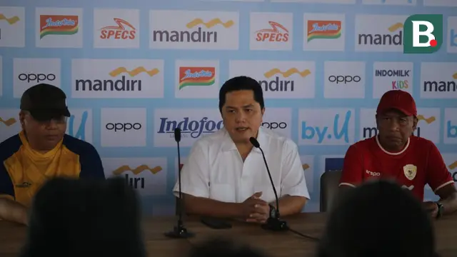 Ketum PSSI Erick Thohir Resmikan Bali United Training Center di Pantai Purnama