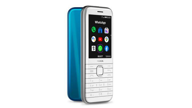 Tampilan Nokia 8000 4G yang baru diperkenalkan. (Foto. Nokia)