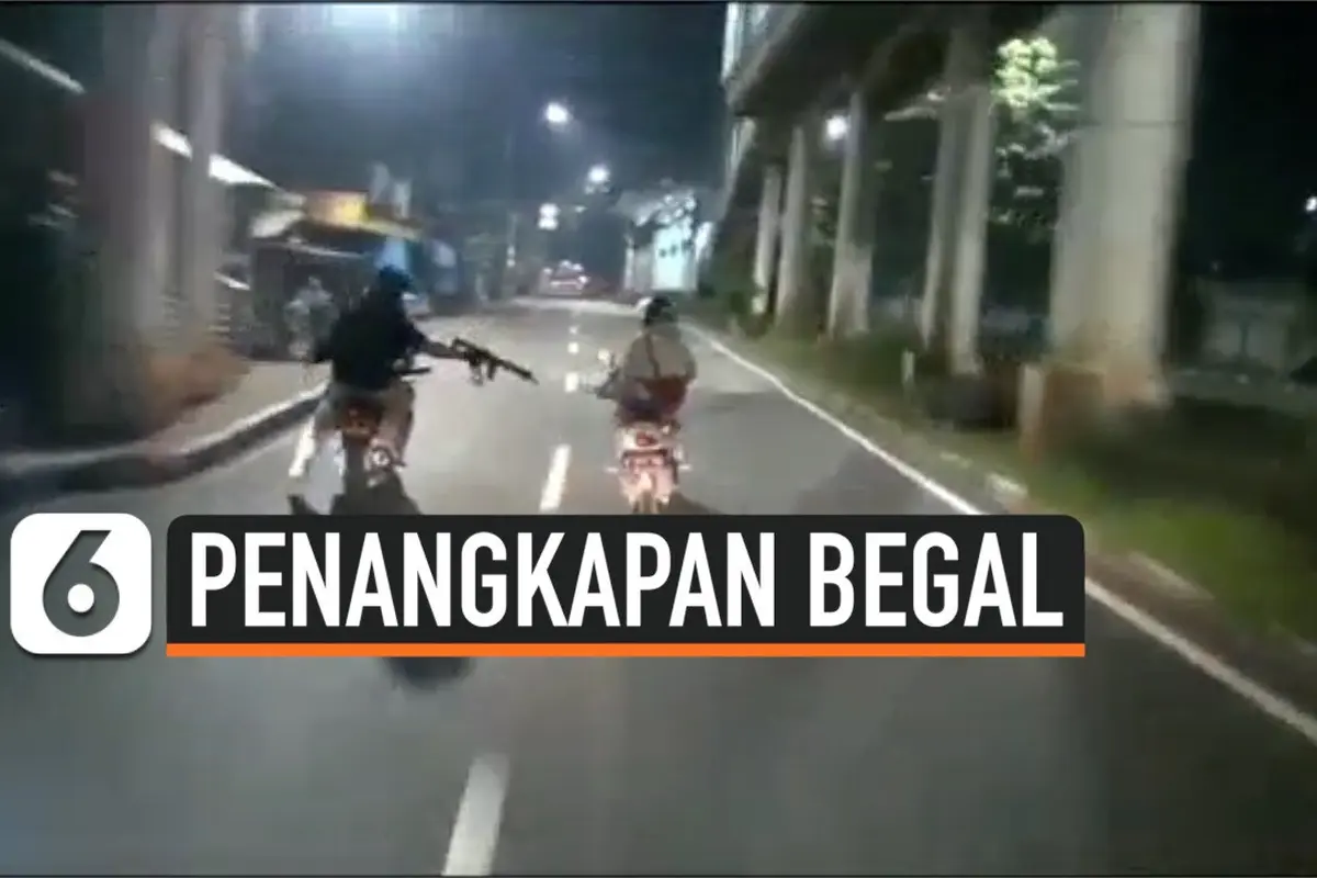penangkapan begal