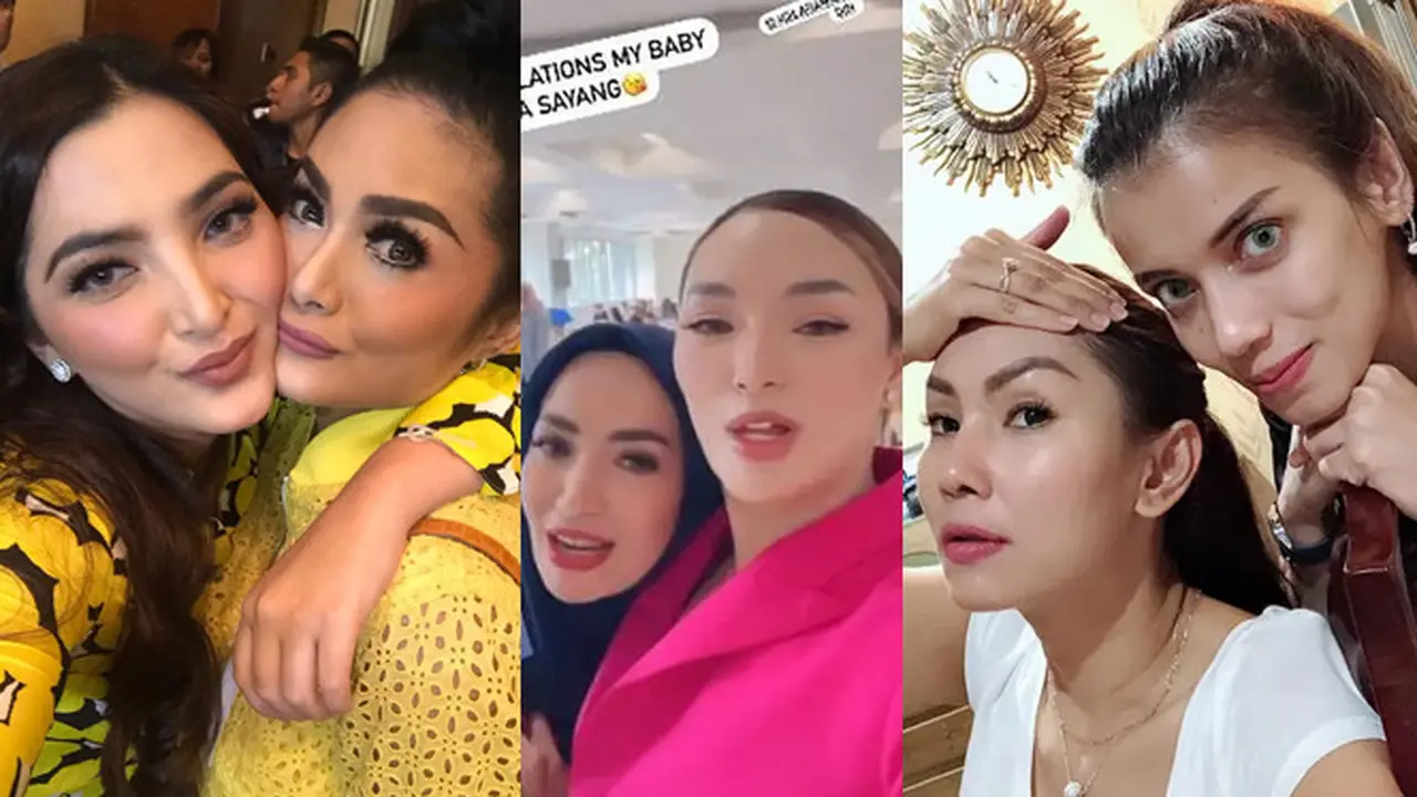 Kompak dengan istri mantan suami