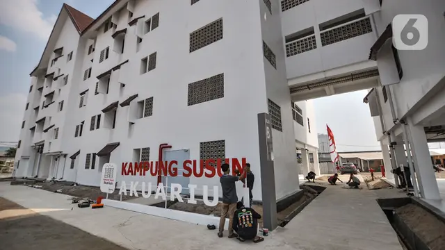 Wajah Baru Kampung Susun Akuarium
