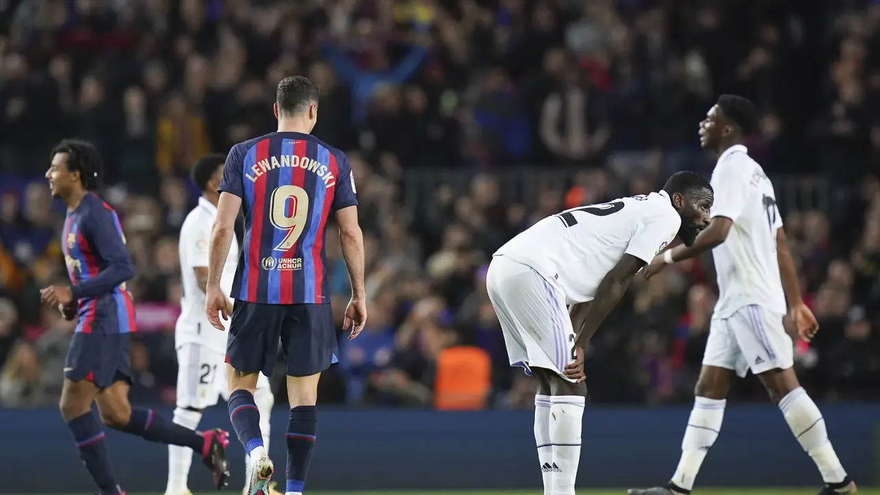 FOTO Barcelona Vs Real Madrid