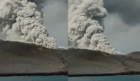 Alat Pemantauan Anak Krakatau Tertutup Abu Vulkanik, CCTV Tak Aktif