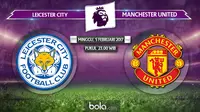 Premier League_Leicester City Vs Manchester United (Bola.com/Adreanus Titus)