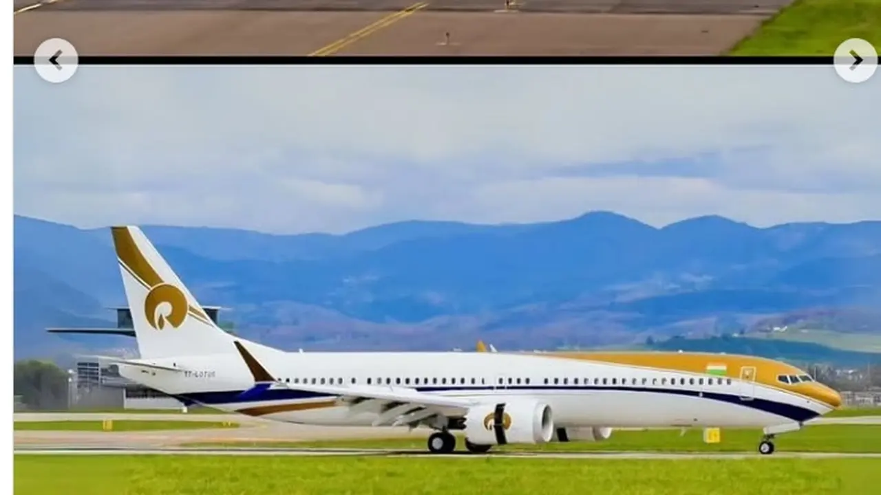 Miliarder asal India, Mukesh Ambani dilaporkan membeli sebuah unit pesawat Boeing 737 MAX 9 seharga lebih dari ₹1.000 crore. (Foto dok. Instagram.com/privatejets)