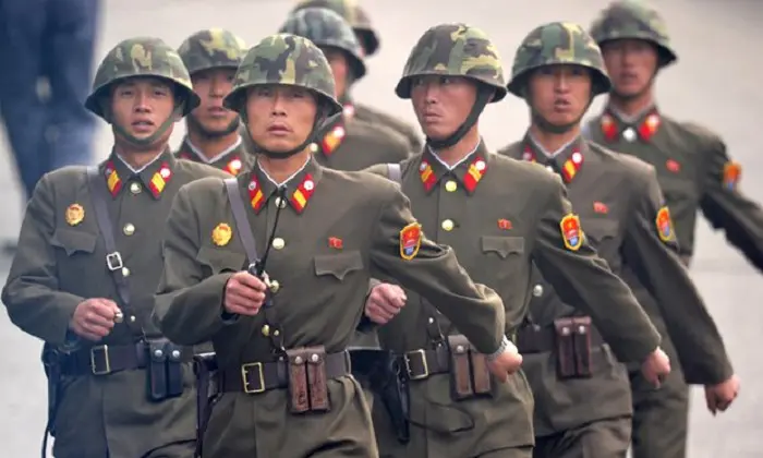 Tentara Korea Utara (The Guardian)
