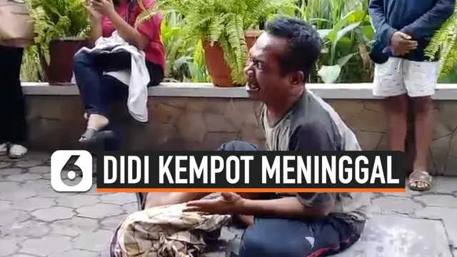 VIDEO: Fans Didi Kempot Menangis Menjerit di Lantai Rumah Sakit