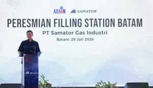 Samator Resmikan Stasiun Pengisian Gas Industri Berbasis Teknologi di Batam