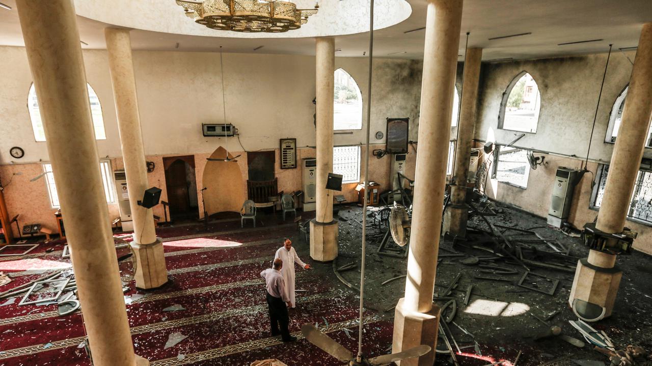 Pembangunan Masjid Semi Permanen di Palestina Terhenti karena Serangan Israel