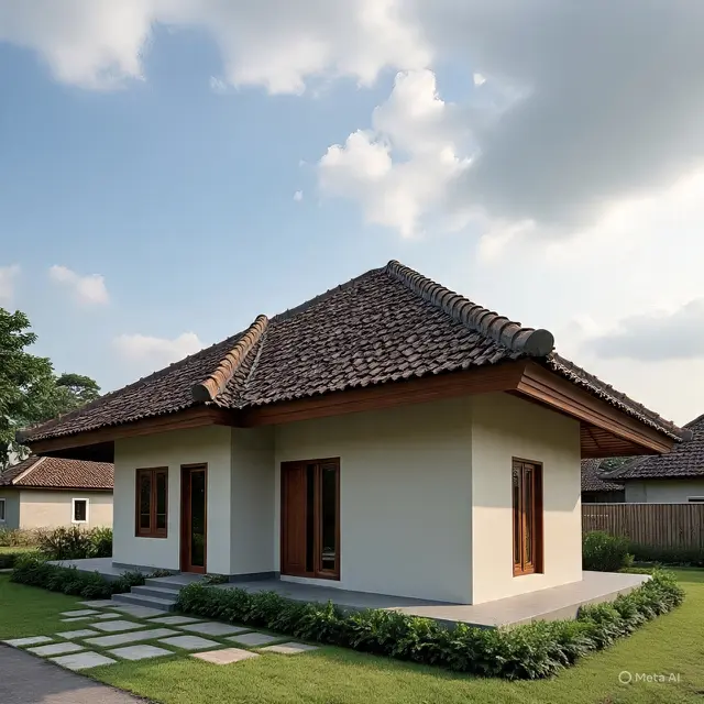 Model Rumah Minimalis Sederhana Tapi Mewah di Desa