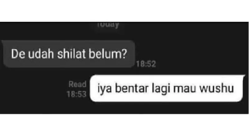 6 Chat Salah Ketik Kata Salat Ini Bikin Gagal Paham