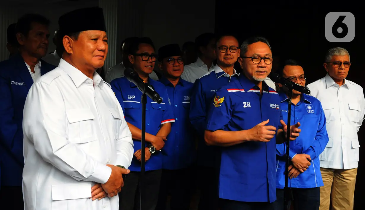 Pertemuan antara Zulkifli Hasan dan Prabowo Subianto berlangsung secara tertutup. (merdeka.com/Imam Buhori)