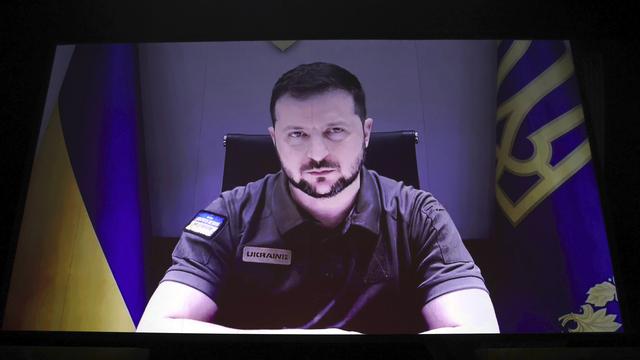 Presiden Ukraina Volodymyr Zelensky Pidato di Festival Film Cannes